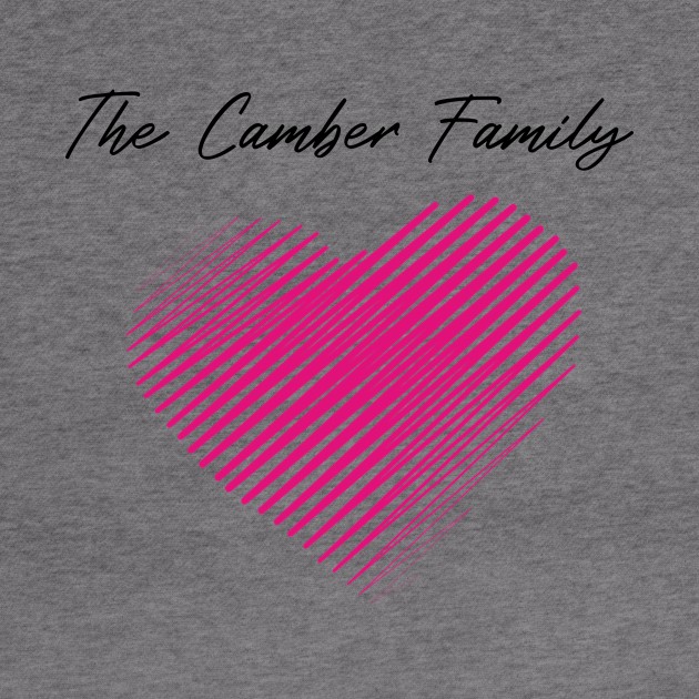 The Camber Family Heart, Love My Family, Name, Birthday, Middle name by handmade store